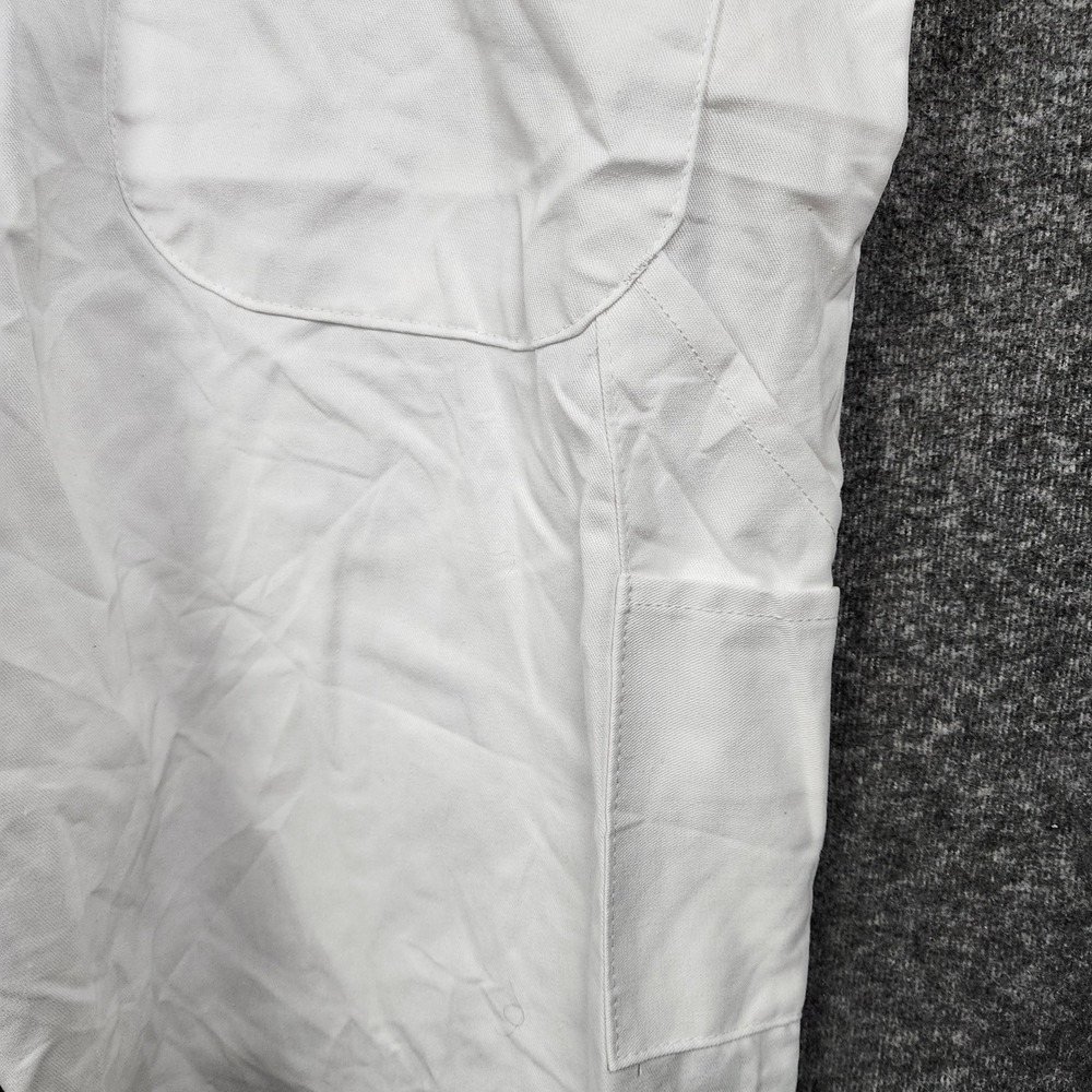 Red Kap Coverall Mens XL Regular White Long Sleeve Zip Front Workwear Utility - Picture 8 of 9